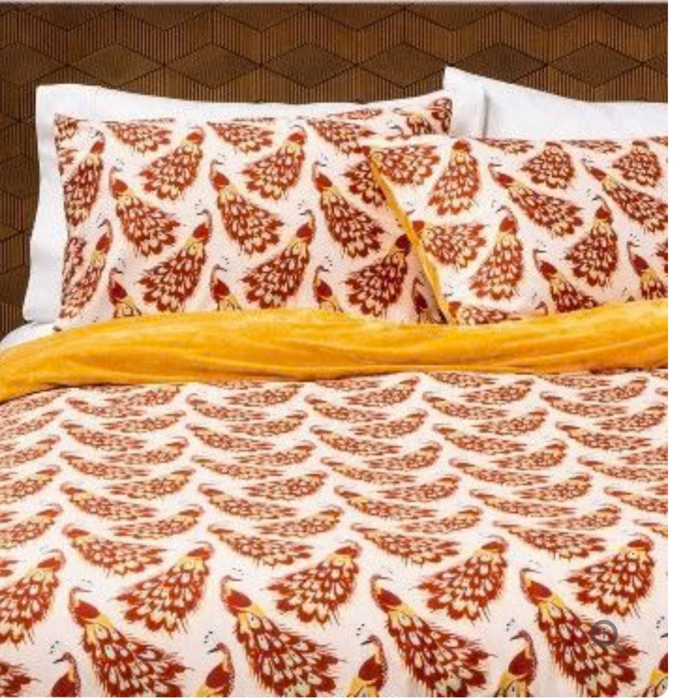 Opalhouse Queen Peacock Reversible Comforter